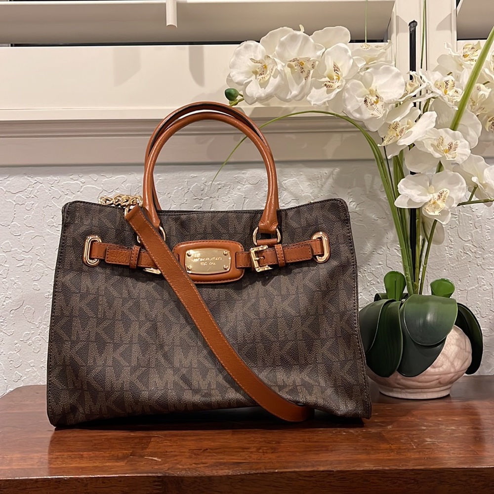 Michael Kors Hamilton Monogram Tote
